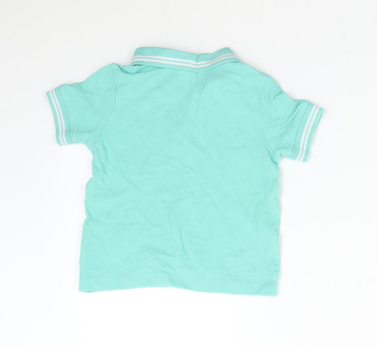 Mini Club Boys Green   Basic Polo Size 18-24 Months