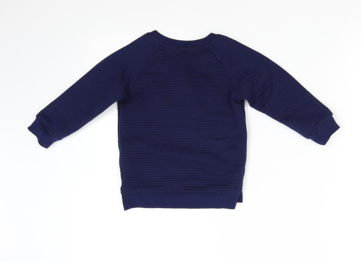 Primark Boys Blue   Pullover Sweatshirt Size 2-3 Years