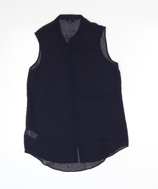 NEXT Womens Blue   Basic Blouse Size 8