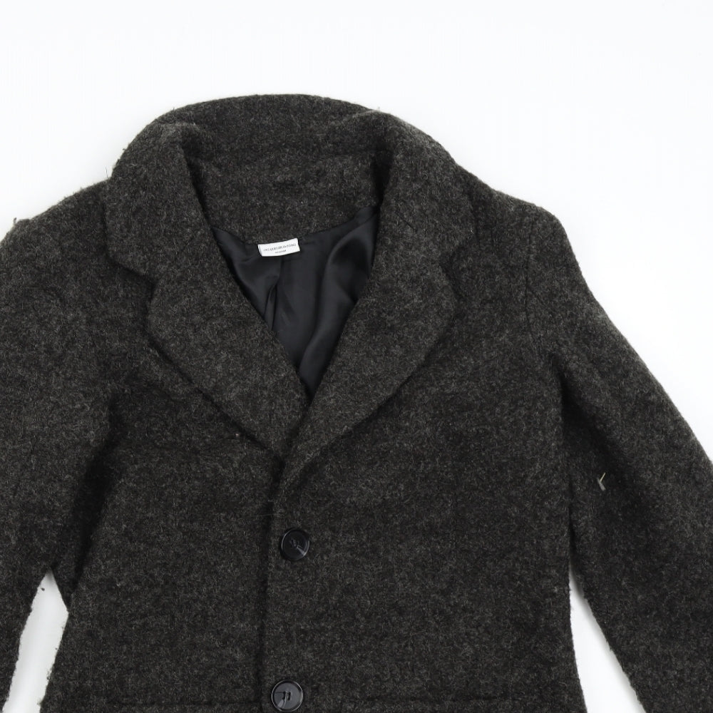 Jaqueline de Young Womens Grey   Overcoat Coat Size M