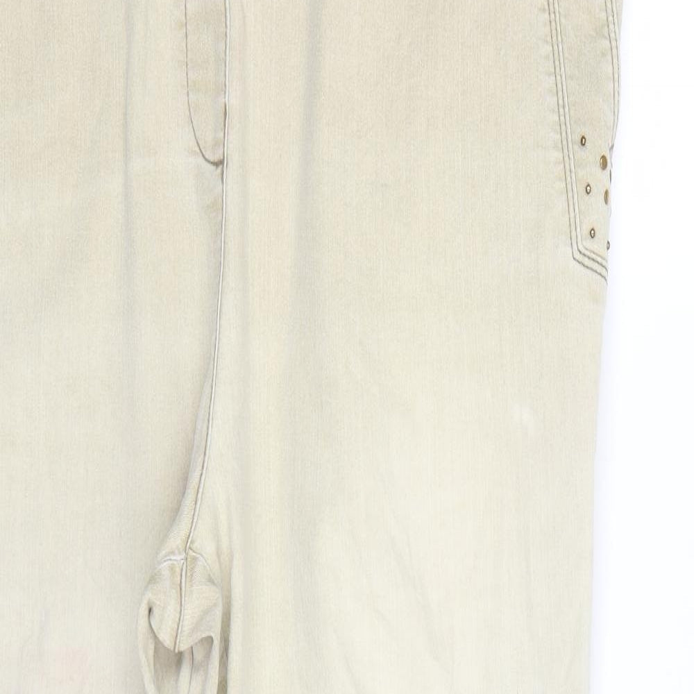 Preworn Womens Beige   Trousers  Size 36 L26 in