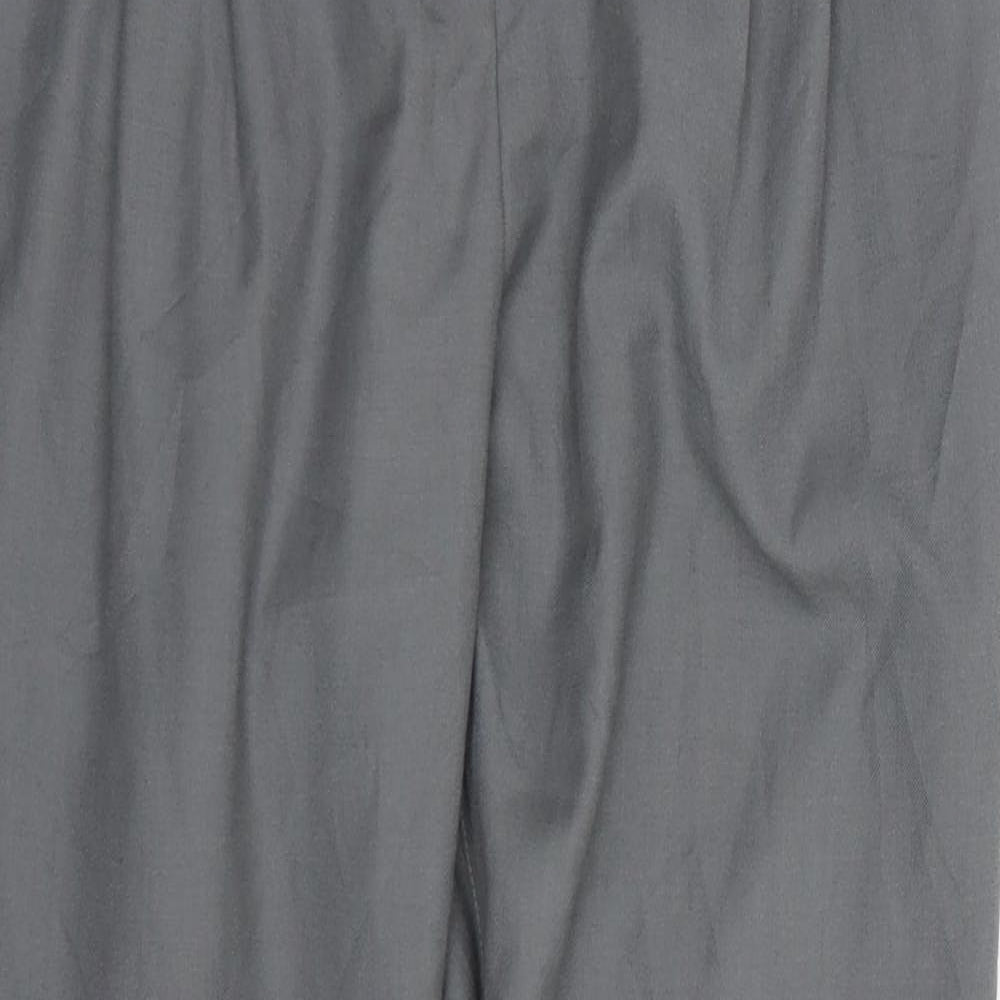 Preworn Womens Grey   Trousers  Size 34 L26 in