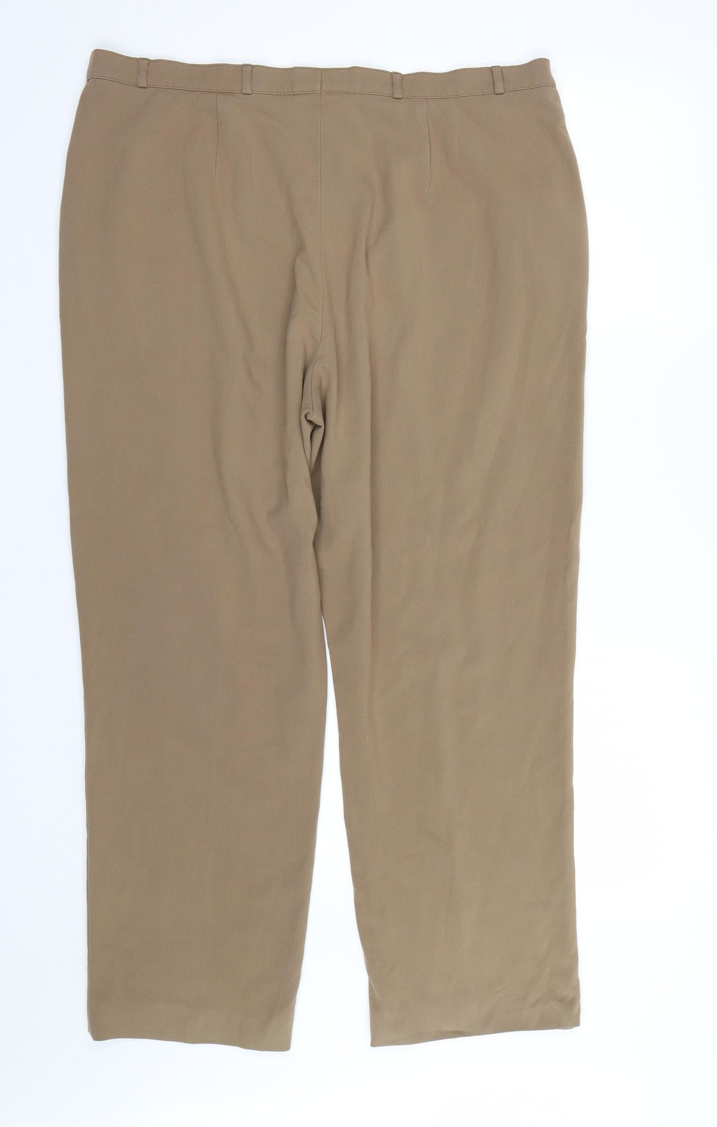 Robell Womens Brown   Trousers  Size 38 L26 in