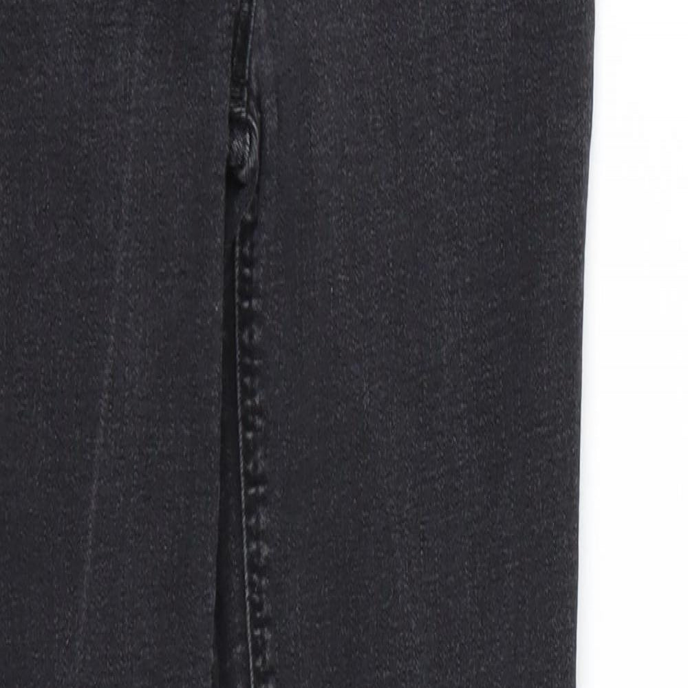 Papaya Womens Black  Denim Skinny Jeans Size 8 L26 in