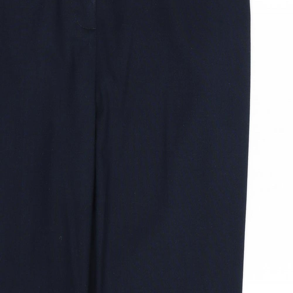 Papaya Womens Blue   Trousers  Size 10 L27 in