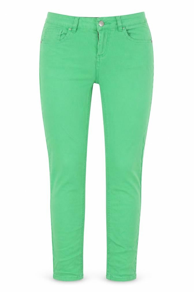 Baby Doll Womens Green   Skinny Jeans Size 10 L31 in