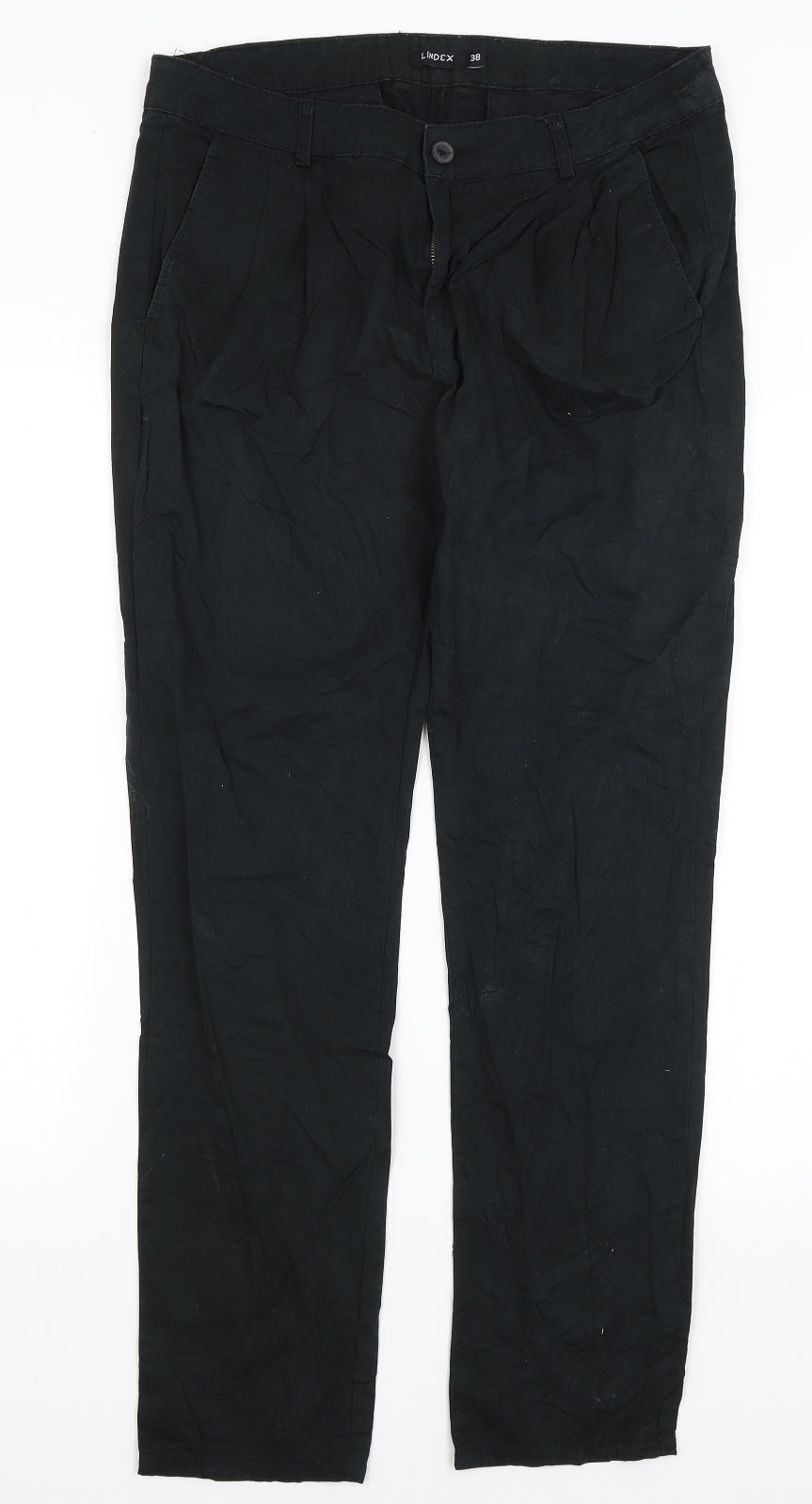 Lindex Womens Black   Trousers  Size 10 L30 in