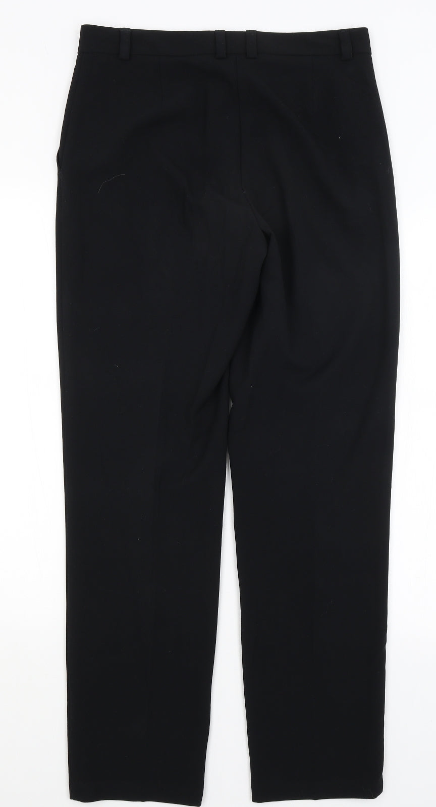 M&S Womens Black   Dress Pants Trousers Size 10 L30 in