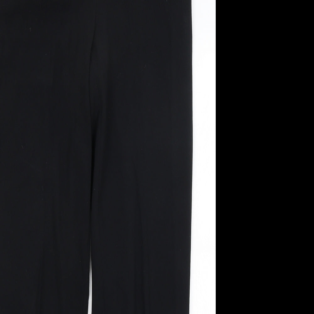 M&S Womens Black   Dress Pants Trousers Size 10 L30 in