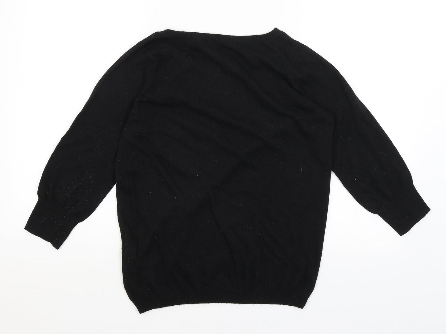 Oasis Womens Black   Pullover Jumper Size S