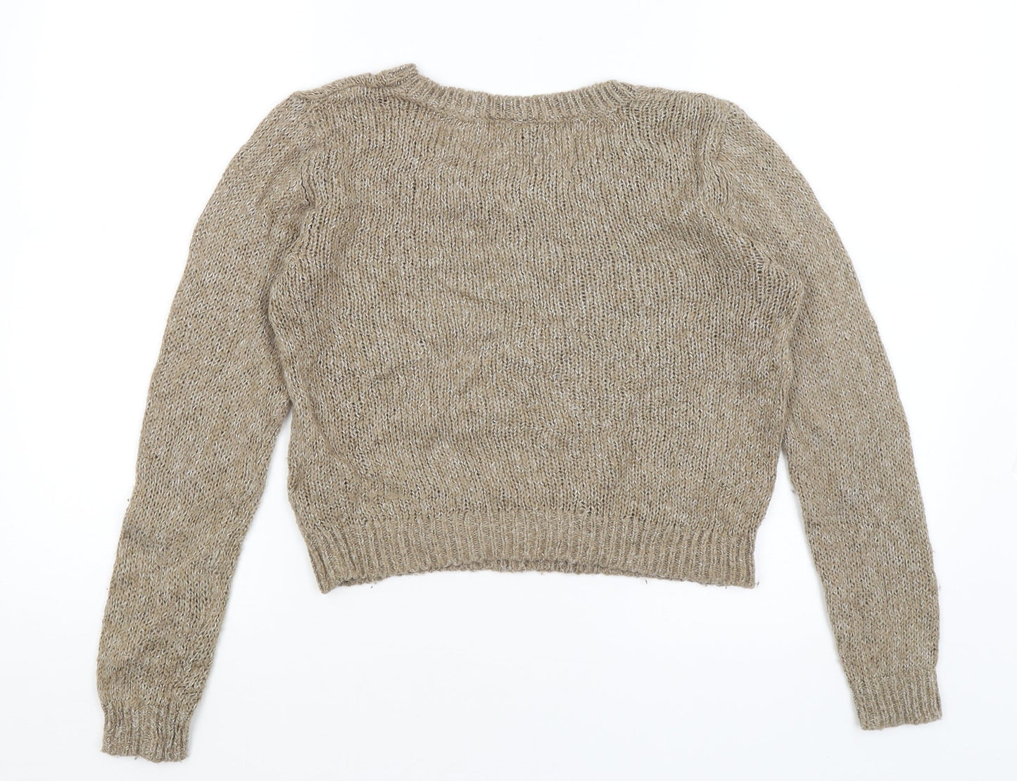 Divided Womens Brown   Pullover Jumper Size 6