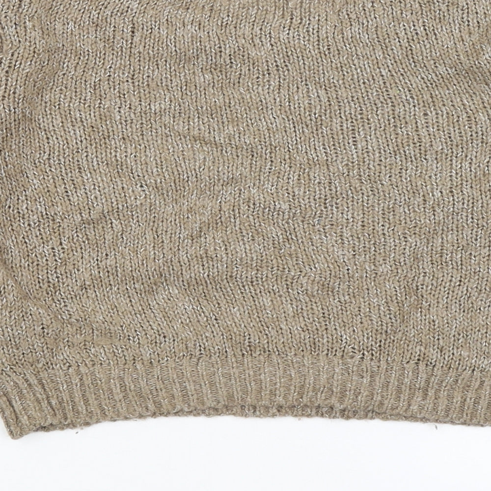 Divided Womens Brown   Pullover Jumper Size 6