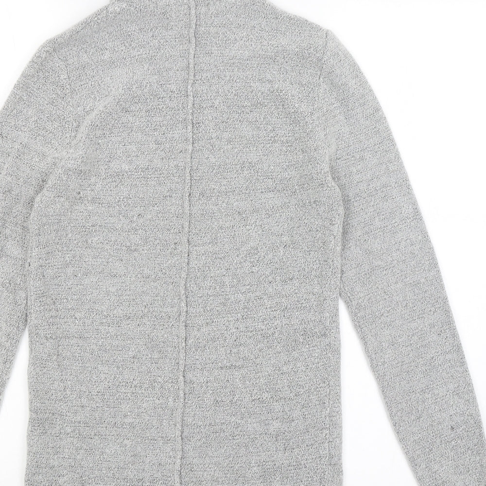 River Island Womens Grey   Pullover Hoodie Size XS