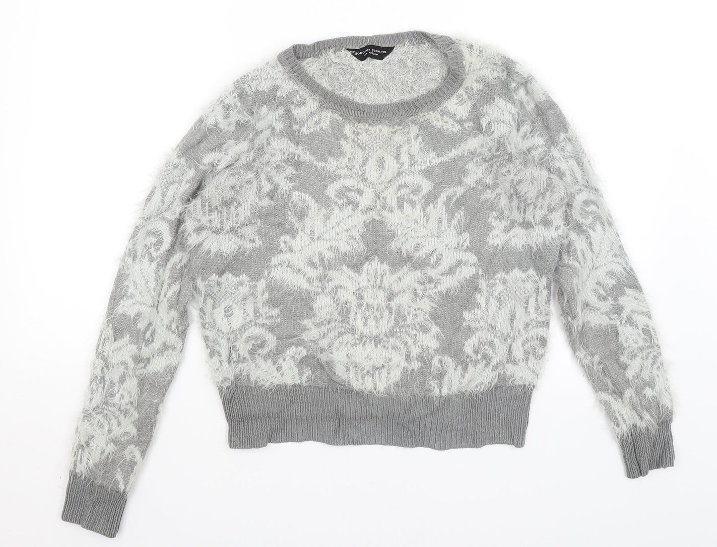 Dorothy Perkins Womens Grey   Pullover Jumper Size 14