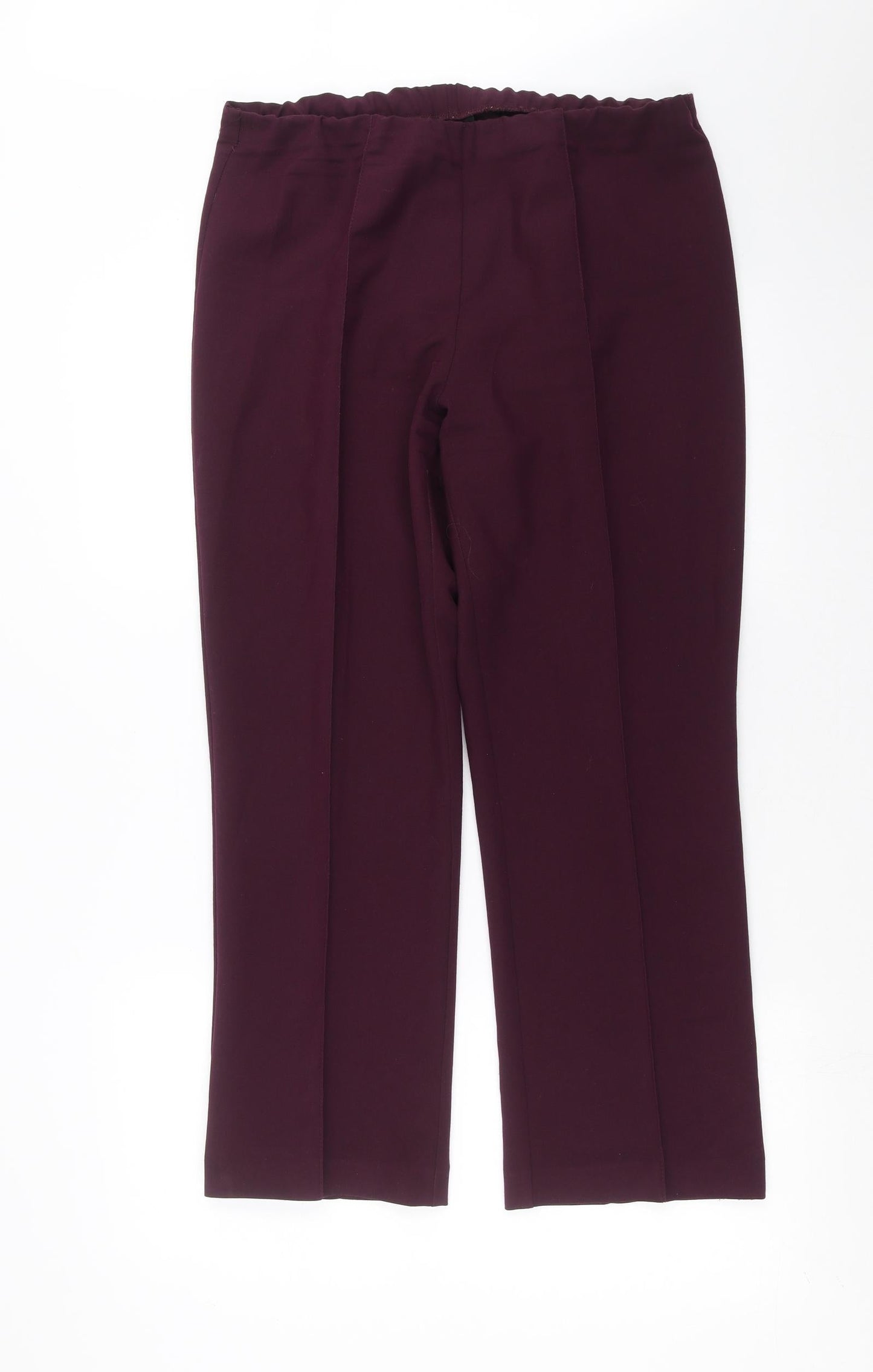 Arista Womens Purple   Trousers  Size 12 L27 in