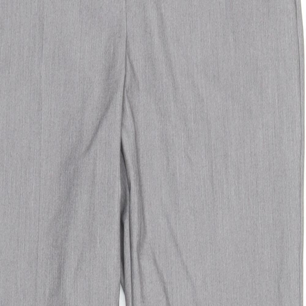 Tailored Womens Grey   Trousers  Size 10 L28 in