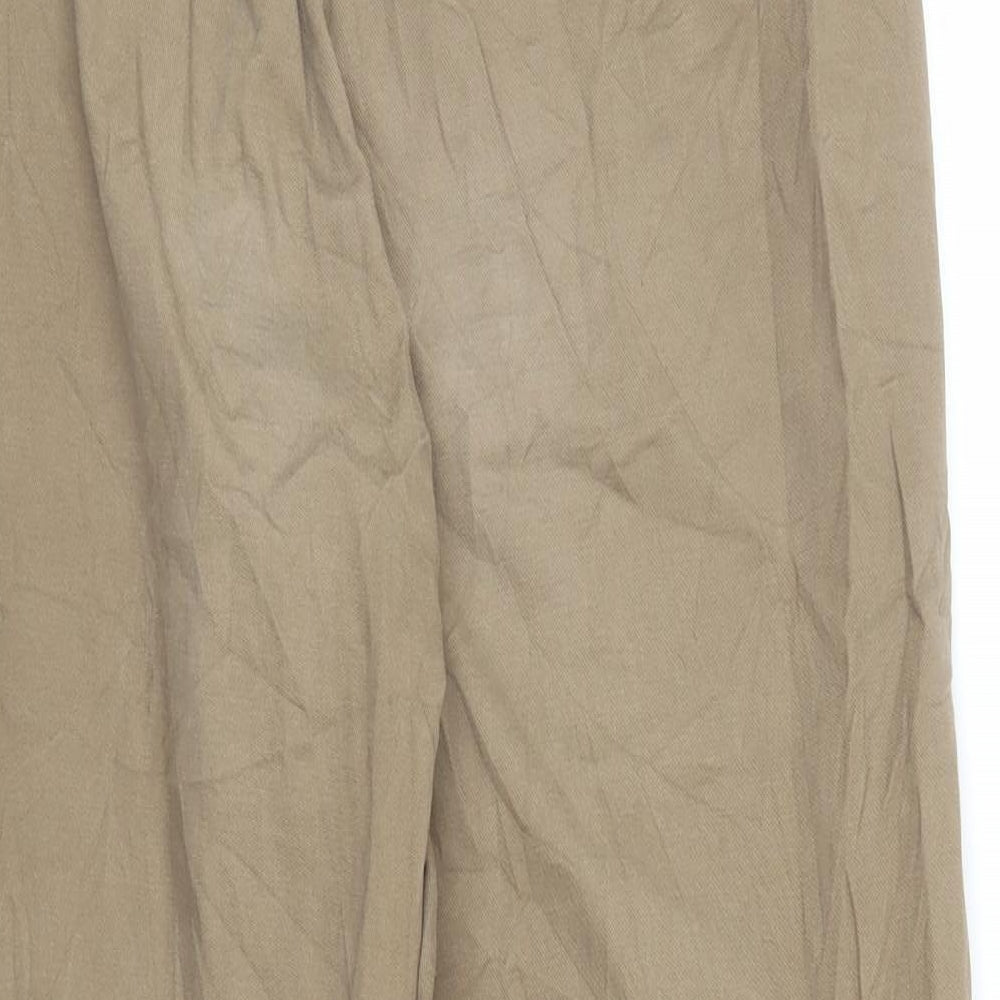 Talbots Womens Brown   Capri Trousers Size 4 L23 in