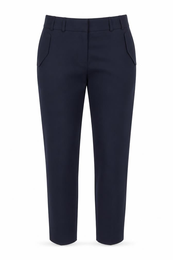 Dorothy Perkins Womens Blue   Pedal Pusher Trousers Size 12 L25 in