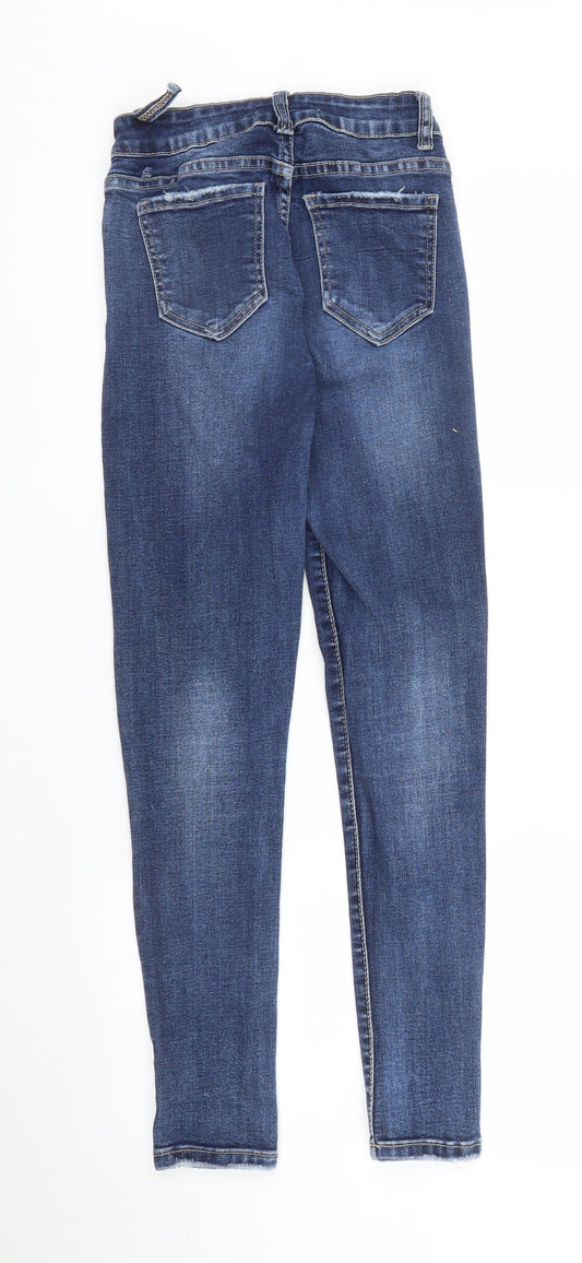Monday Womens Blue  Denim Skinny Jeans Size S L27 in