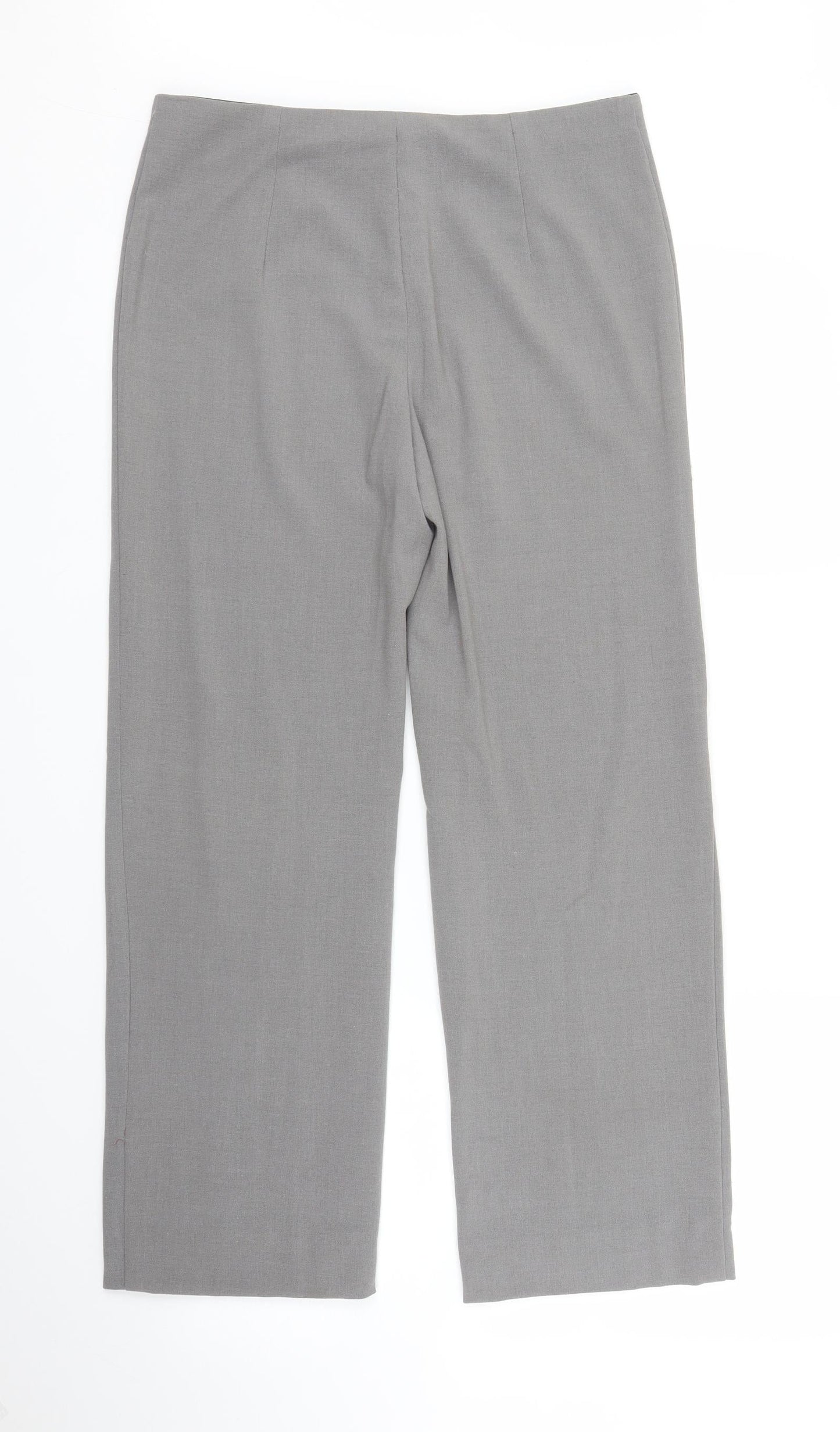 Preworn Womens Grey   Trousers  Size M L25 in