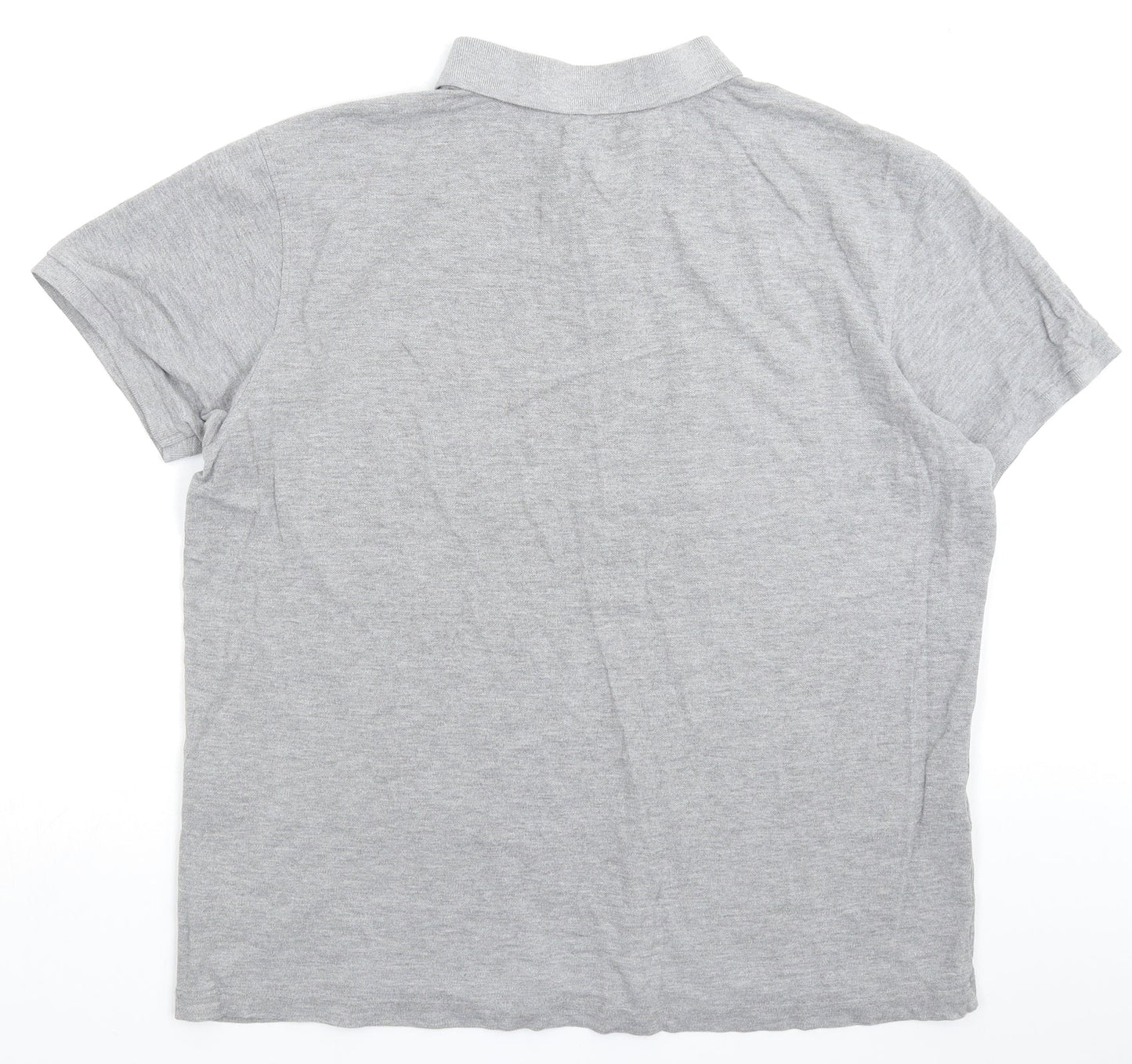 Cedar Wood State Mens Grey    Polo Size XL