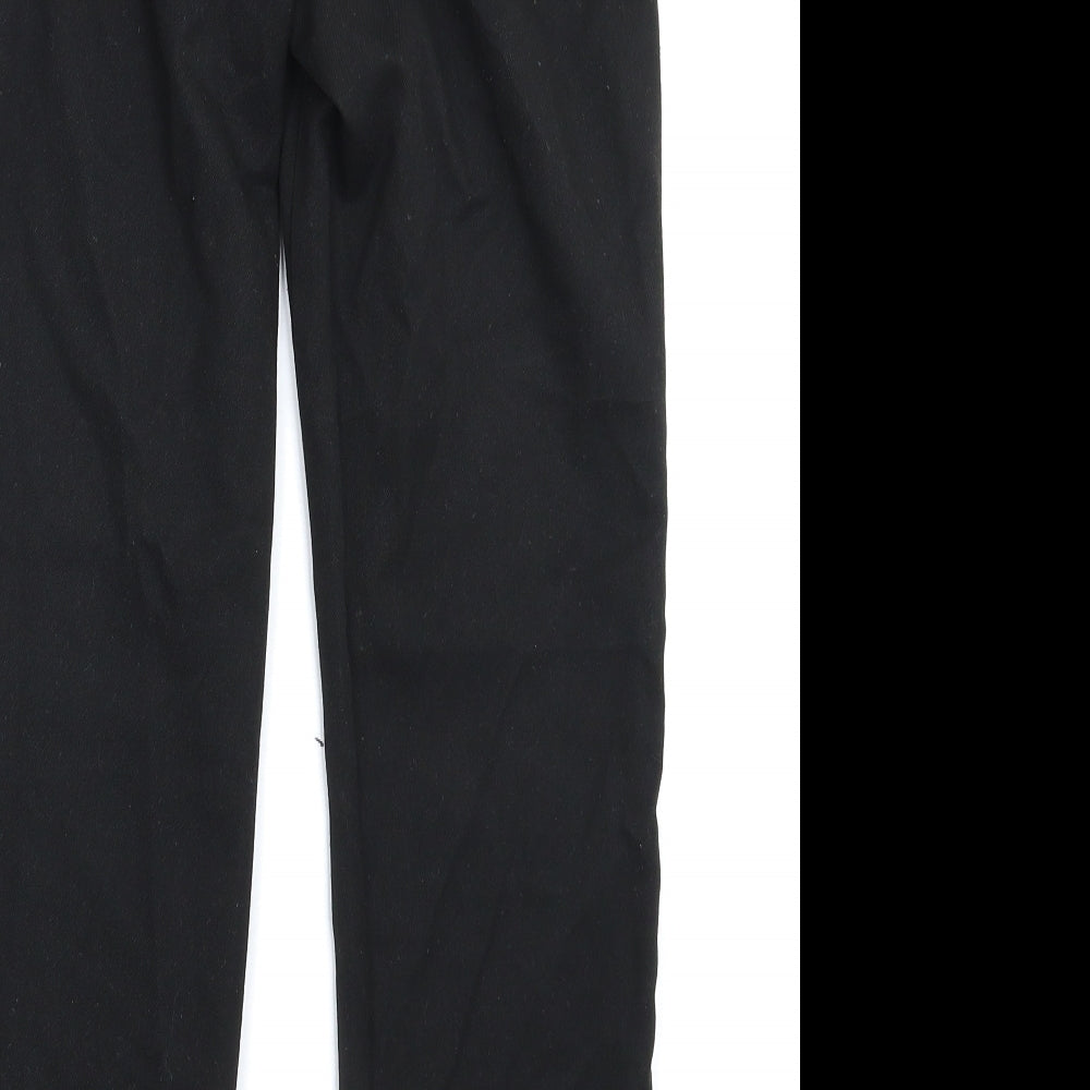 George Boys Black   Dress Pants Trousers Size 11-12 Years