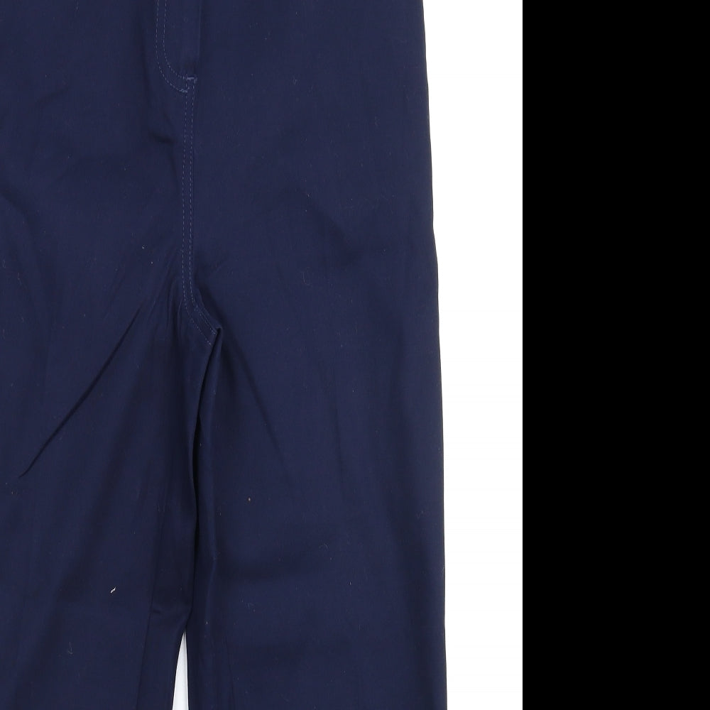 Preworn Womens Blue   Cropped Trousers Size 30 in L23 in