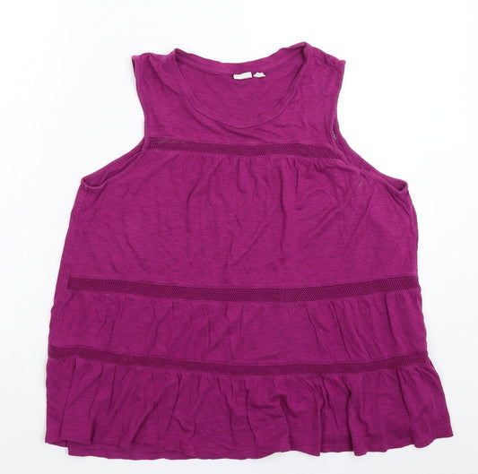 Gap Womens Purple   Basic Tank Size M
