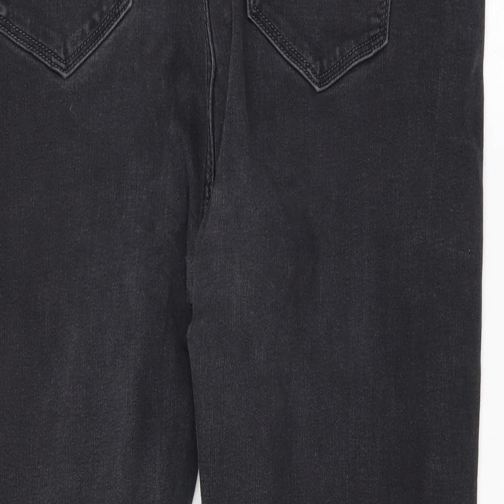 Preworn Womens Black   Straight Jeans Size 18 L27.5 in