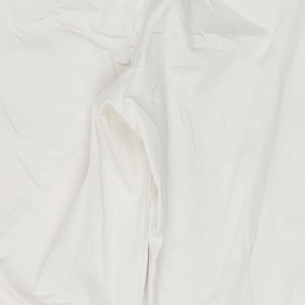 Yessica Womens White   Trousers  Size 37 in L27.5 in