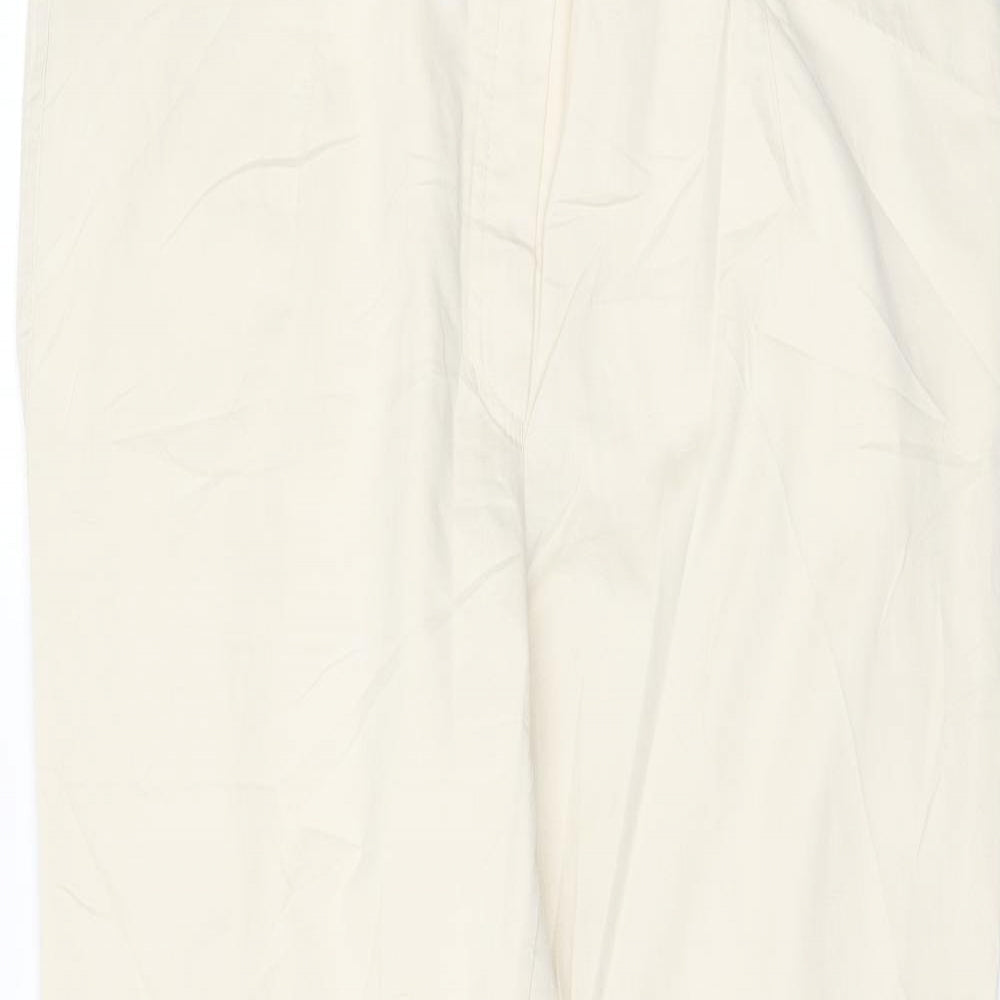 Peter Hahn Womens Beige   Trousers  Size 18 L28 in
