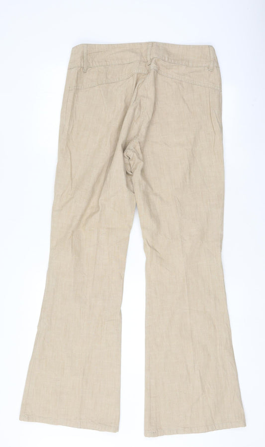 WE Womens Beige   Trousers  Size 32 L32 in