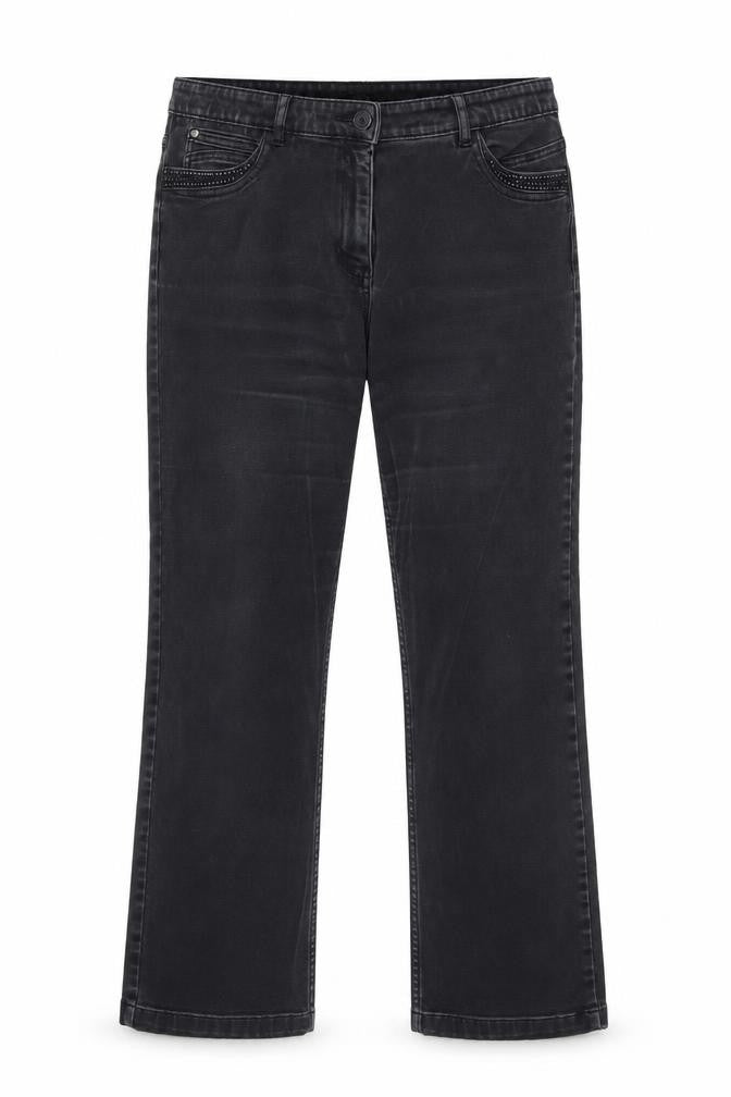 Marks and Spencer Womens Black   Straight Jeans Size 36 L28 in