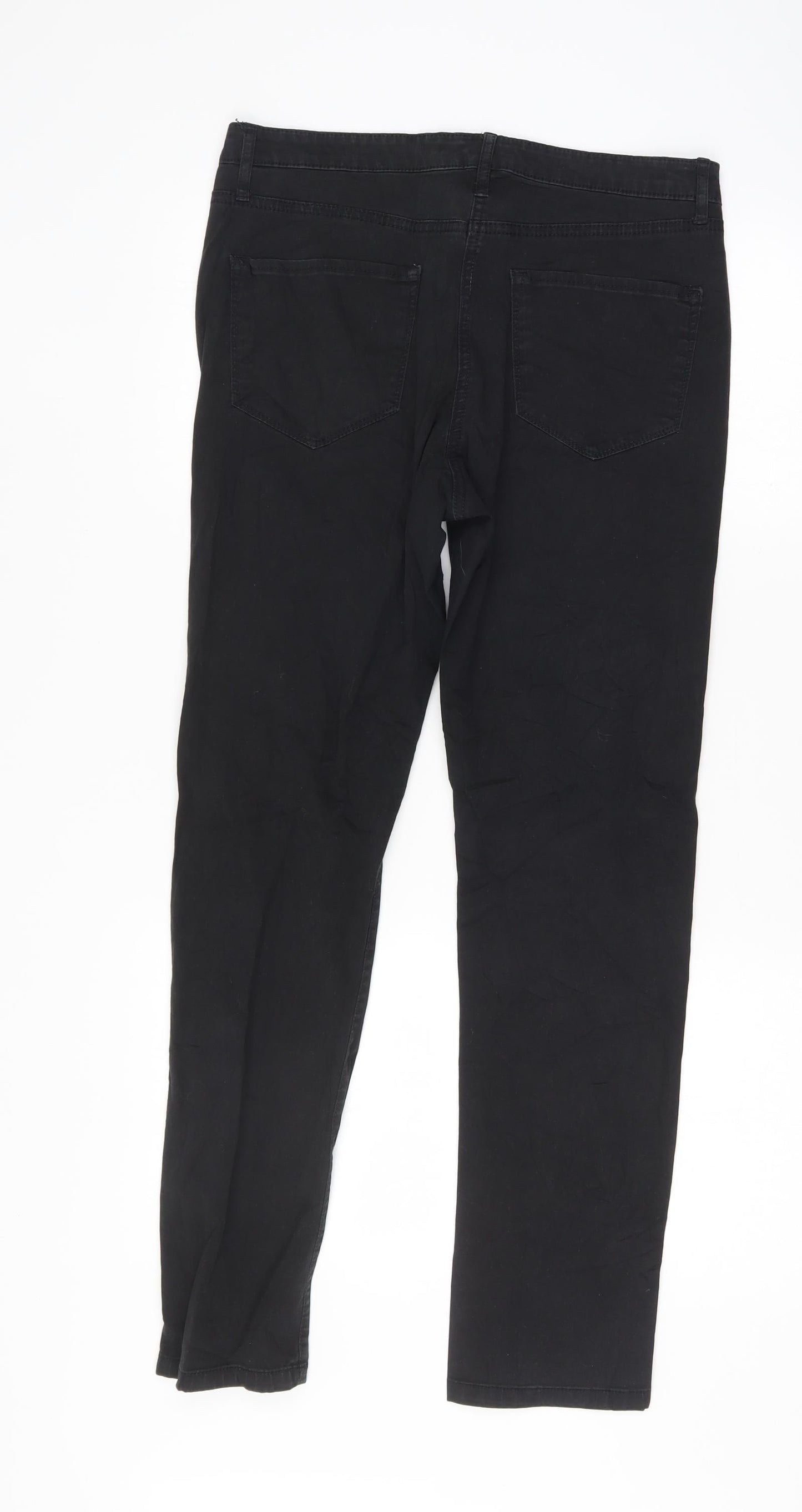 Marks and Spencer Womens Black   Trousers  Size 32 L28 in