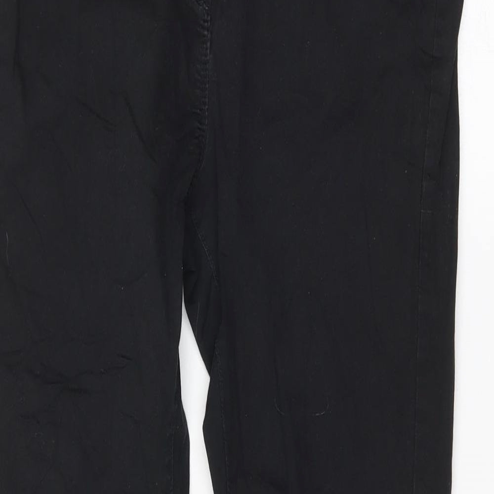 Marks and Spencer Womens Black   Trousers  Size 32 L28 in