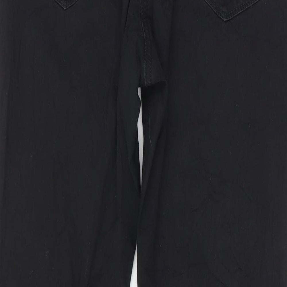 Marks and Spencer Womens Black   Trousers  Size 32 L28 in