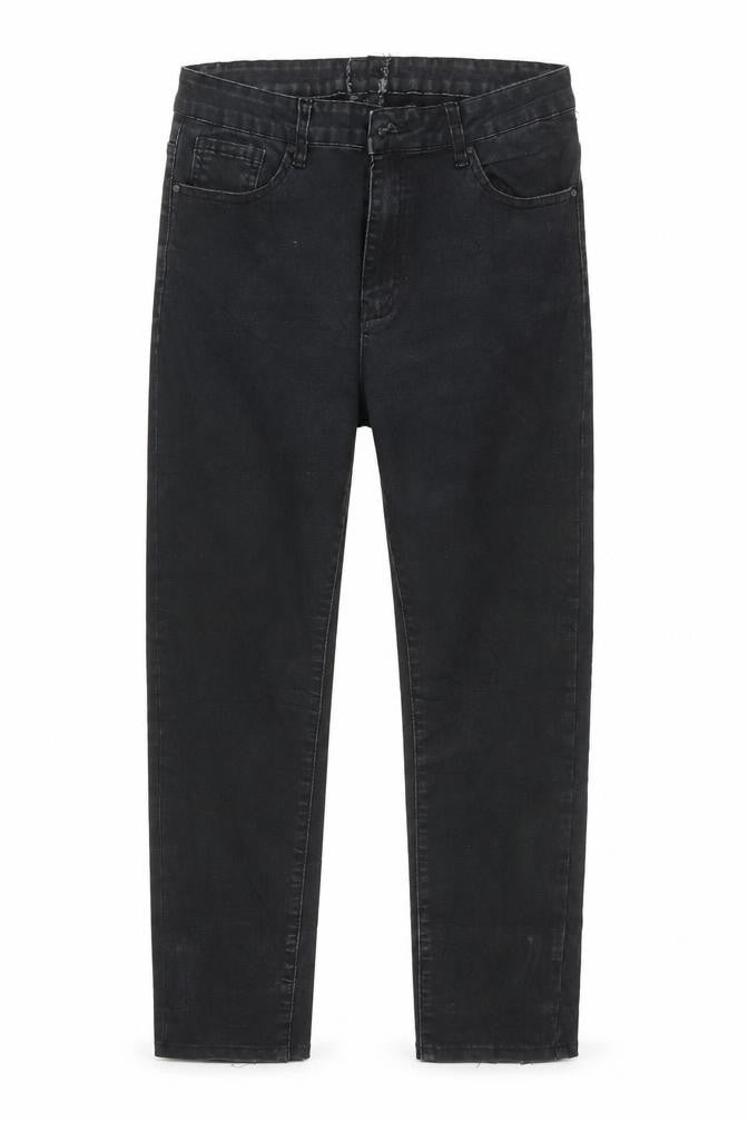 Preworn Womens Black   Straight Jeans Size 33 L27 in
