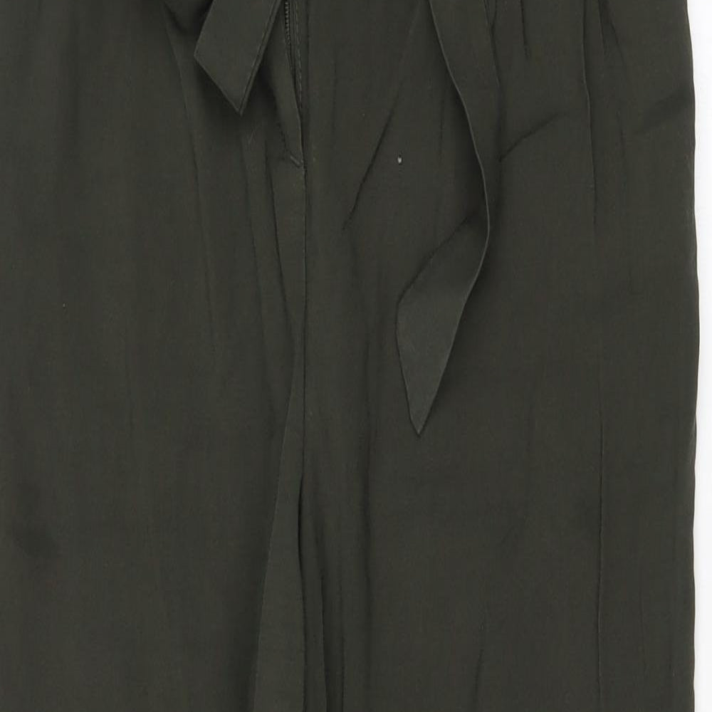 H&M Womens Green   Trousers  Size 8 L25.5 in