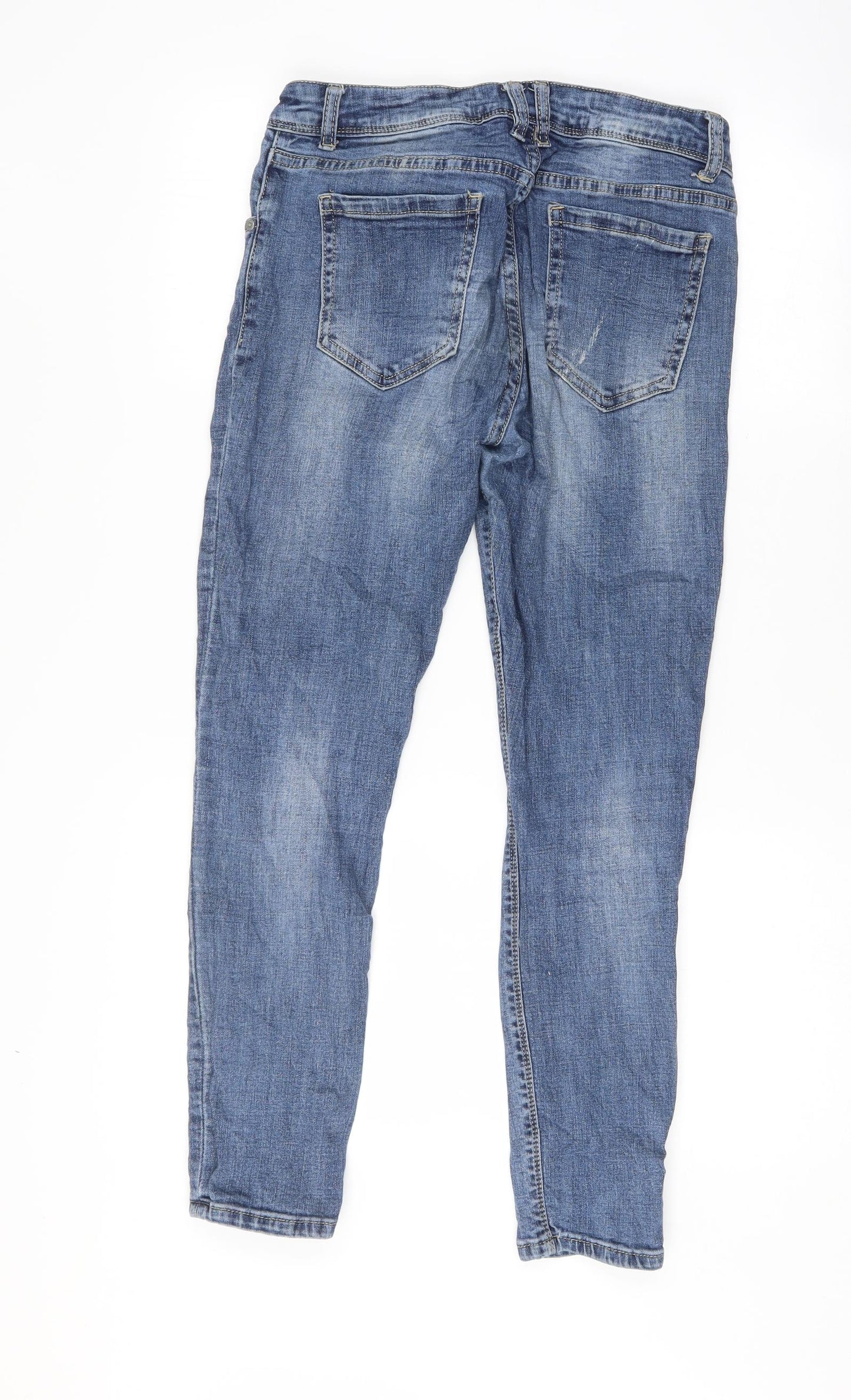 Preworn Womens Blue   Skinny Jeans Size 30 L27 in