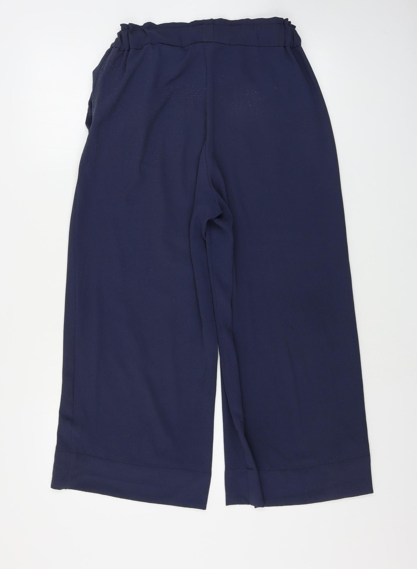 H&M  Womens Blue   Trousers  Size 8 L25 in