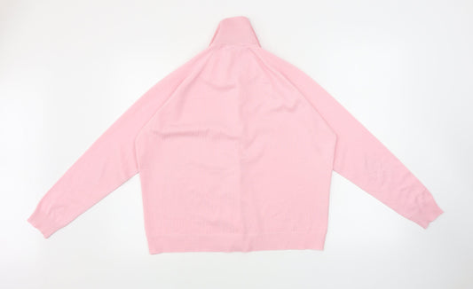 Preworn  Womens Pink   Basic Button-Up Size 18