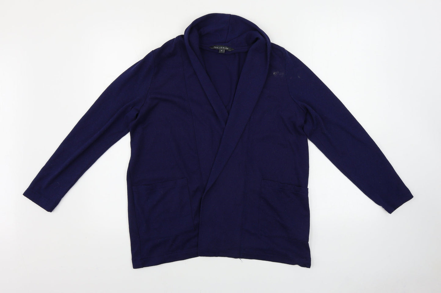 Love Leisure   Womens Blue   Cardigan Jumper Size 12