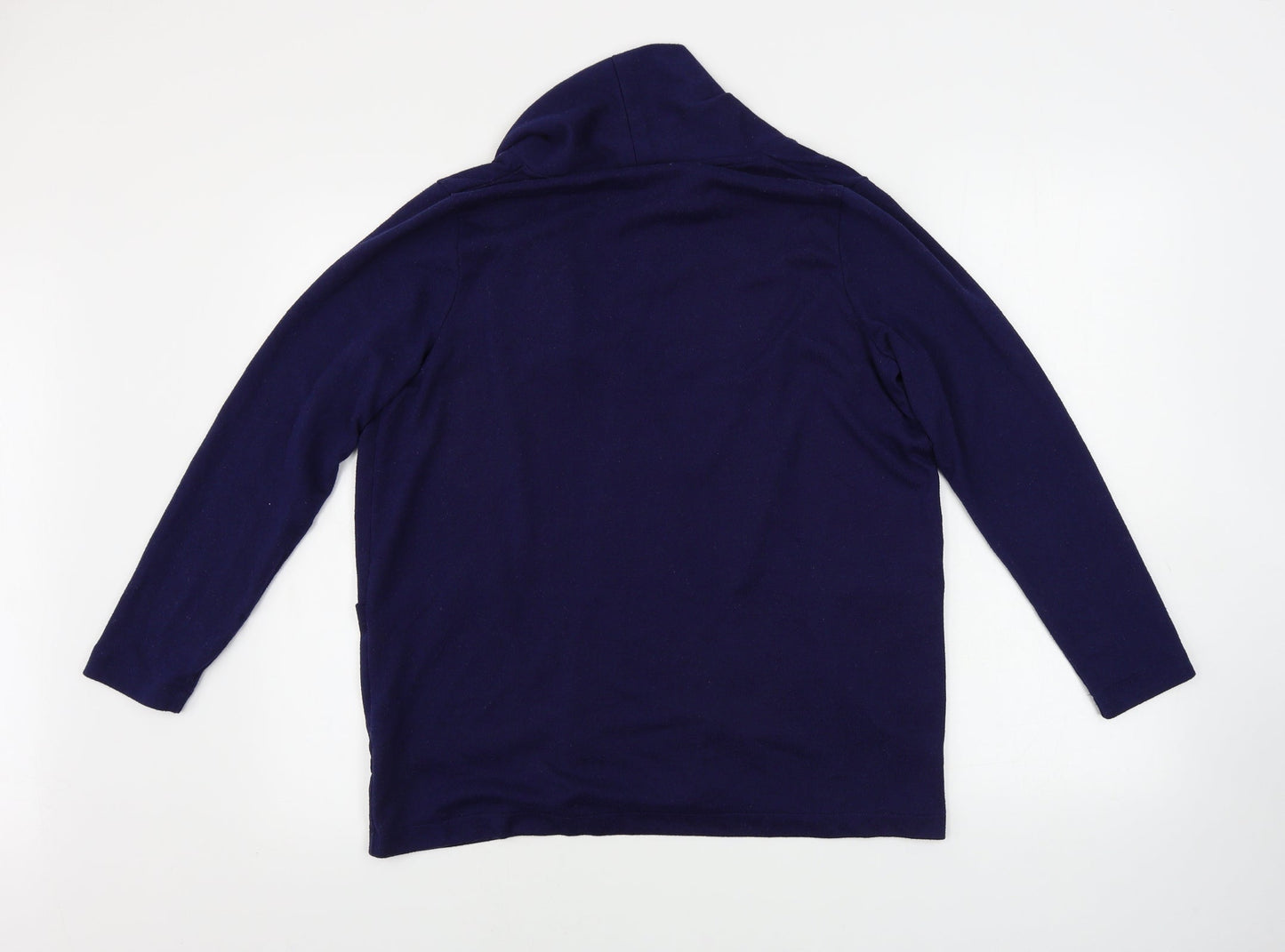 Love Leisure   Womens Blue   Cardigan Jumper Size 12