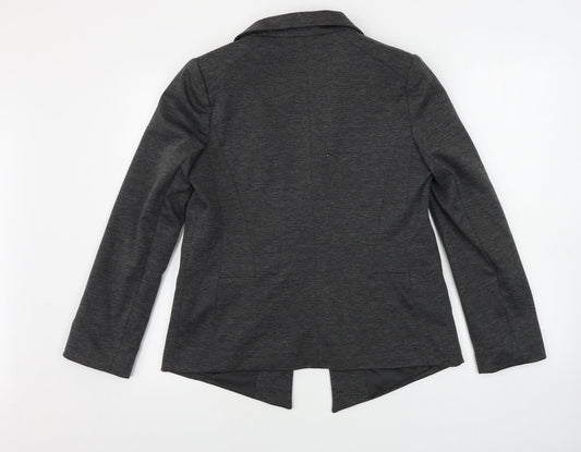 Preworn  Womens Grey   Jacket Blazer Size 14