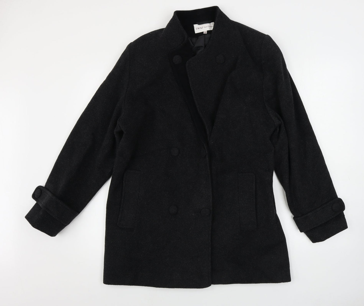 EWM  Womens Grey   Jacket Coat Size 12