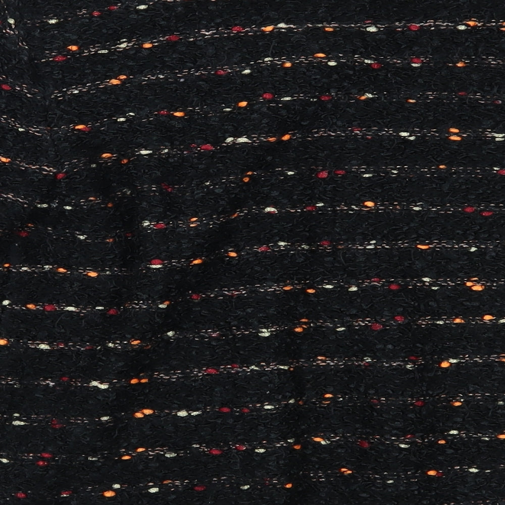 CHIANTI Womens Black Polka Dot  Cardigan Jumper Size M