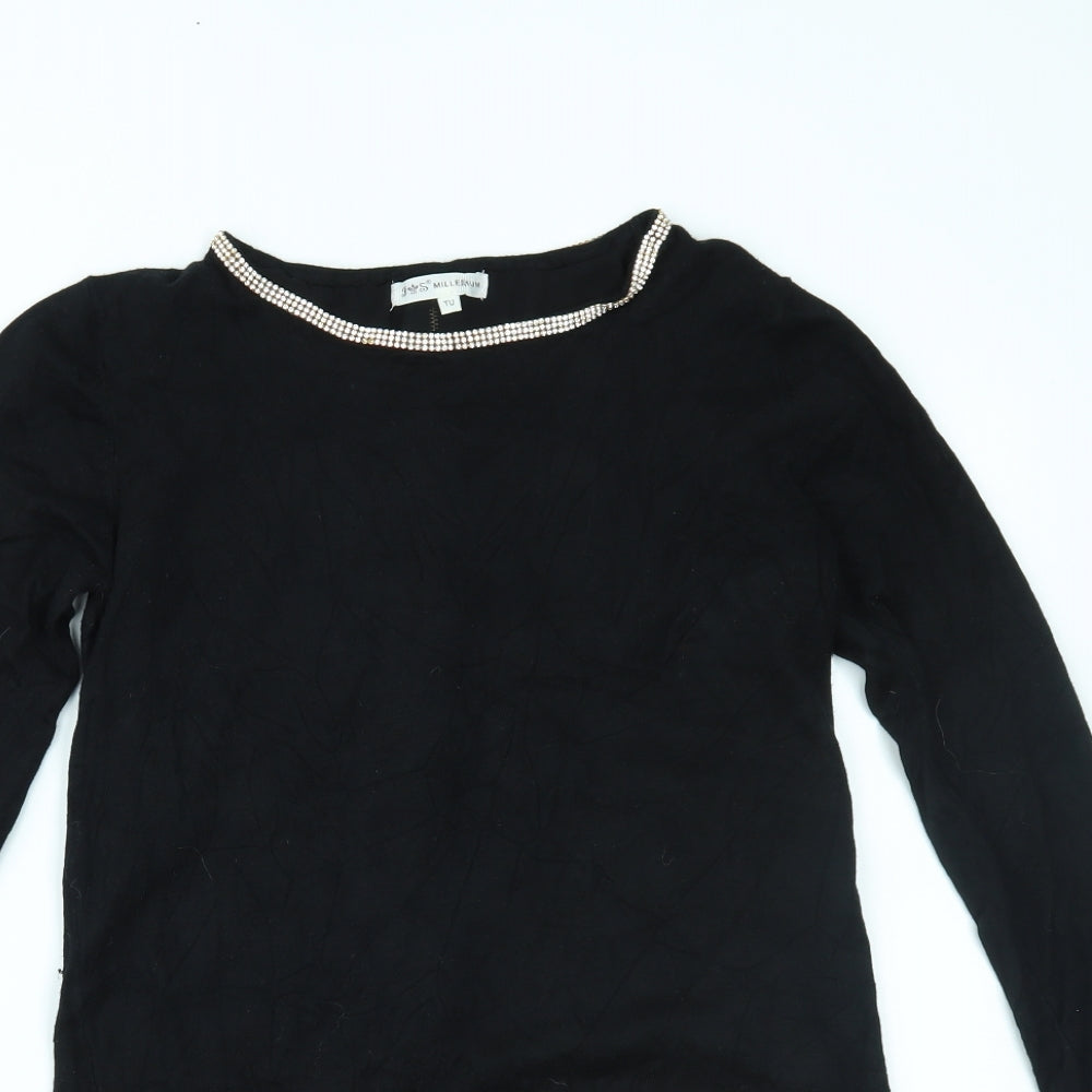 Millenium Womens Black   Basic Blouse One Size