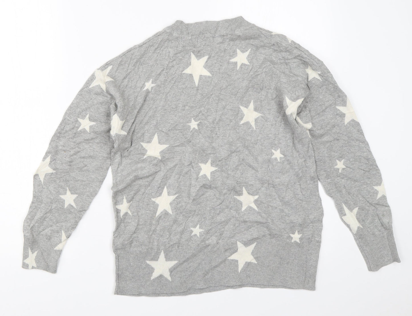 Marks and Spencer Womens Grey   Pullover Jumper Size XS