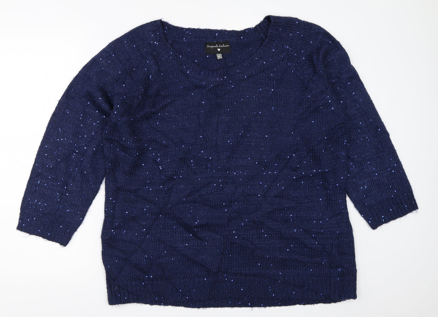 Preworn Womens Blue   Pullover Jumper Size XL