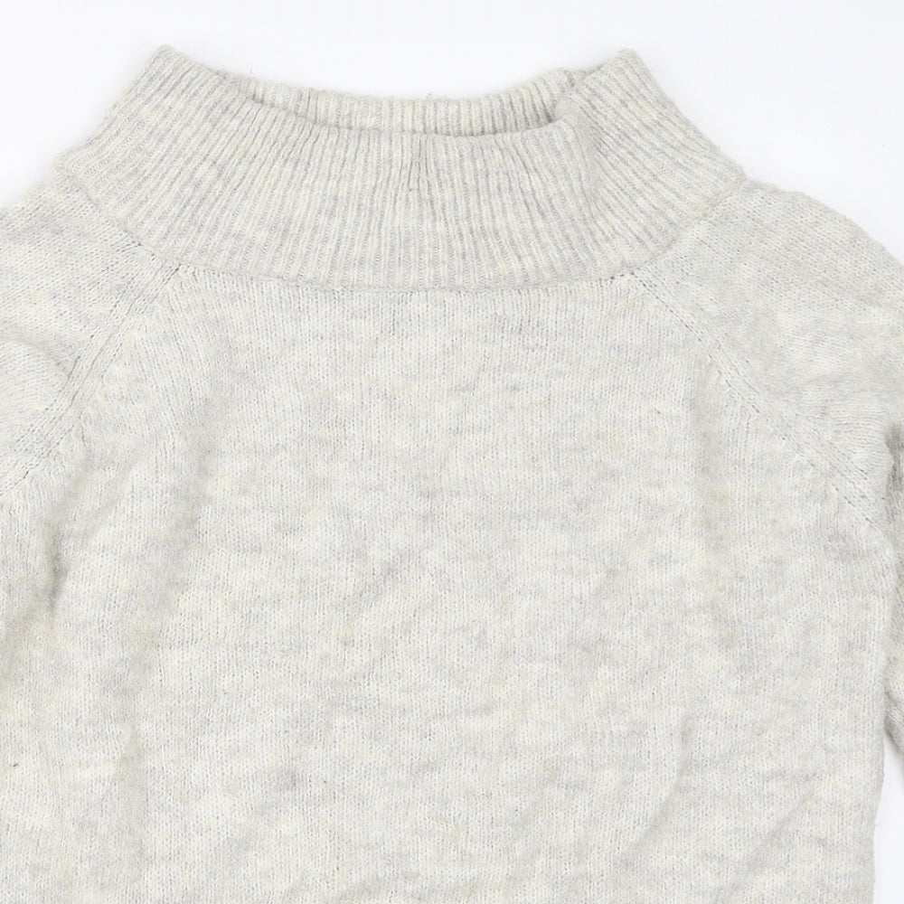 New Look Womens Grey   Pullover Jumper Size S